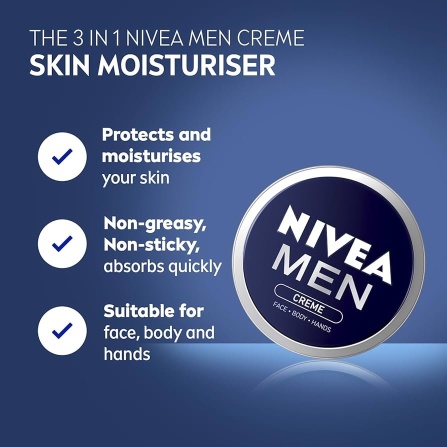 Nivea Men Creme 3in1 75ml - Image 2