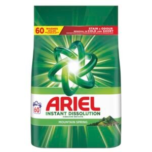 Ariel Mountain Spring 3.9kg 60sc Detergent Powder