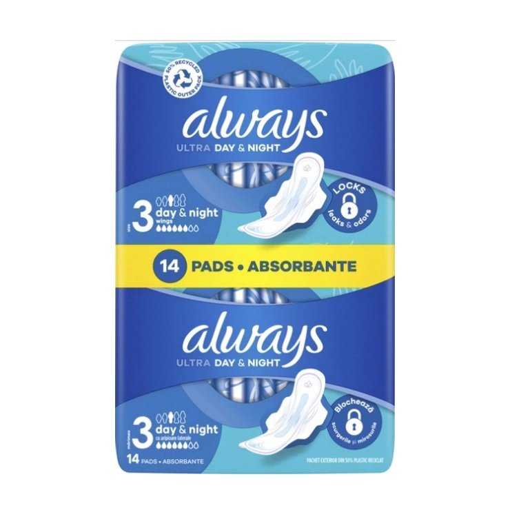 Always 14 Ultra Day & Night Pads