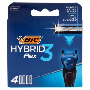 Bic Hybrid Flex3 X4 Blades