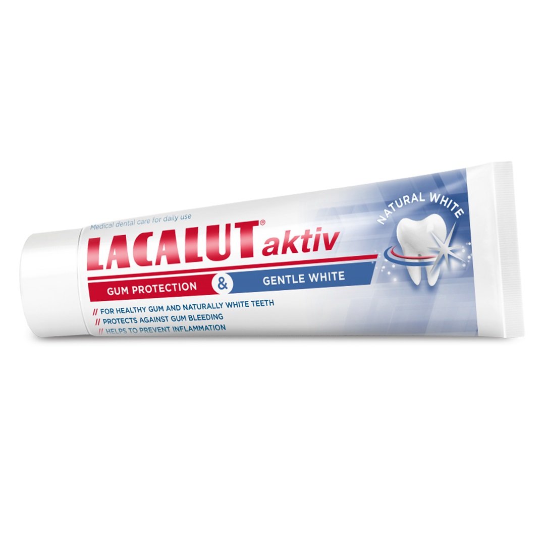 Lacalut Aktiv Gentle White 75ml - Image 2
