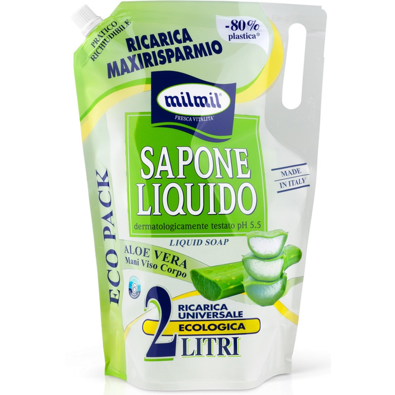 Milmil Aloe Vera Sapun i Lenget 2Lit