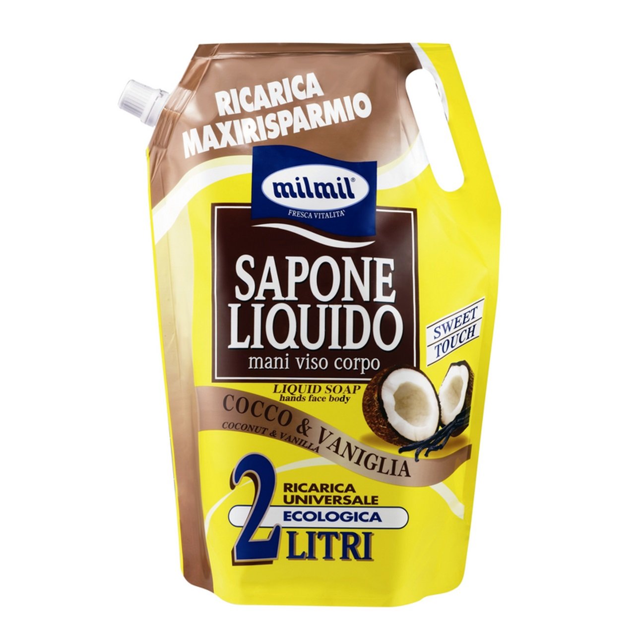 Milmil Kokos&Vanille Sapun i Lenget 2Lit