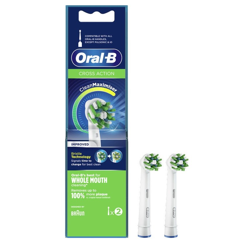 Oral-B PWR Refill Cross Action 2copë