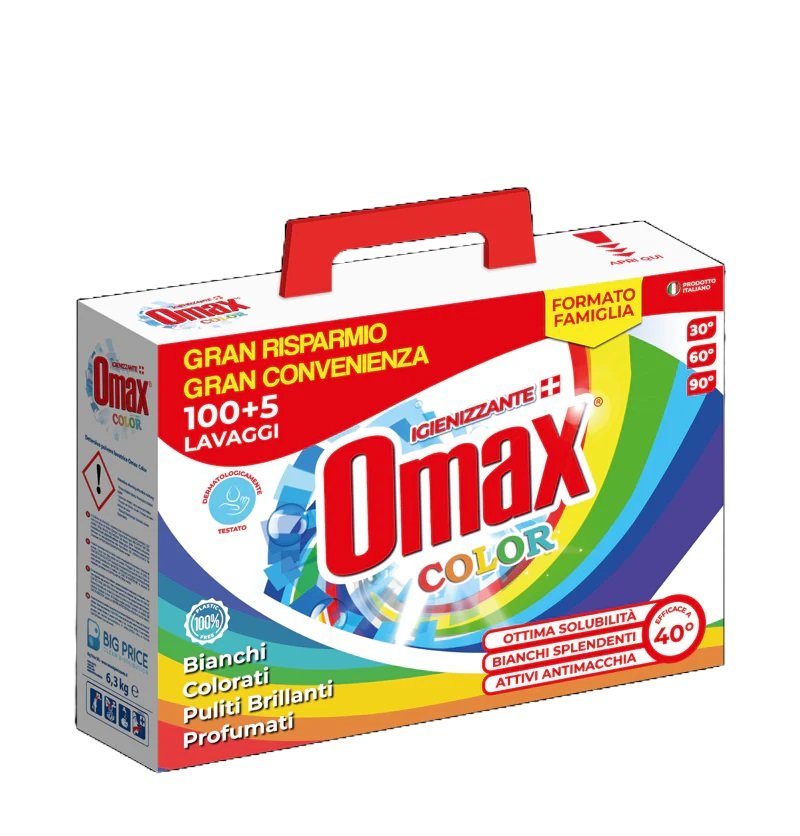 Omax Color Detergjent 105Larje 6.3Kg