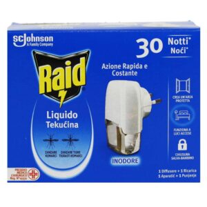 Raid Liquid Anti-Mosquito for 30 Nights, 21ml Kit