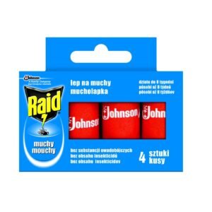 Raid Classic Fly Ribbon Trap, 4pc