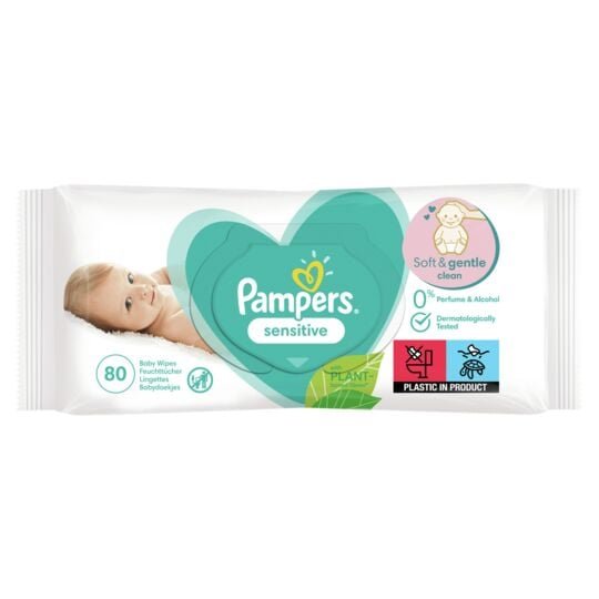 Pampers Baby Sensitive XXL Paloma 80pc