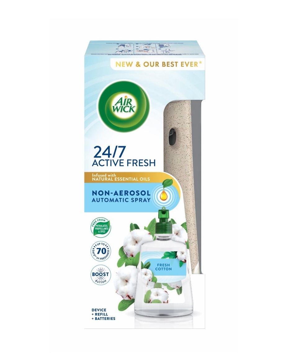Air Wick Naturmatic Kit Fresh Cotton 228ml