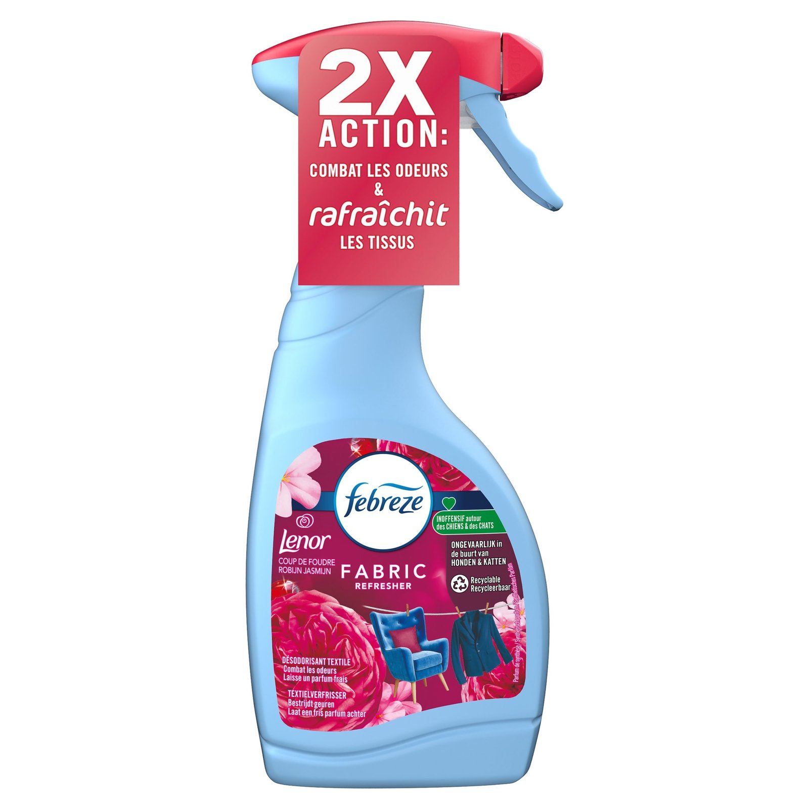 Febreze & Lenor Ruby Jasmine Fabric Refresher 500ml
