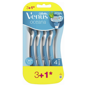 Venus Gillette 3 Oceana 3 Razor