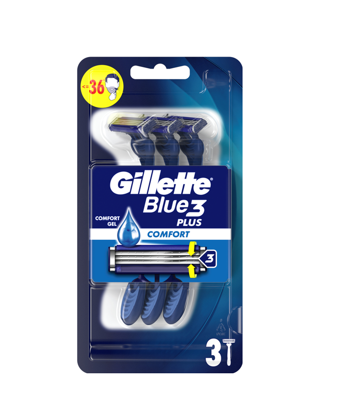 Gillette Blue 3 Comfort 3 Razor