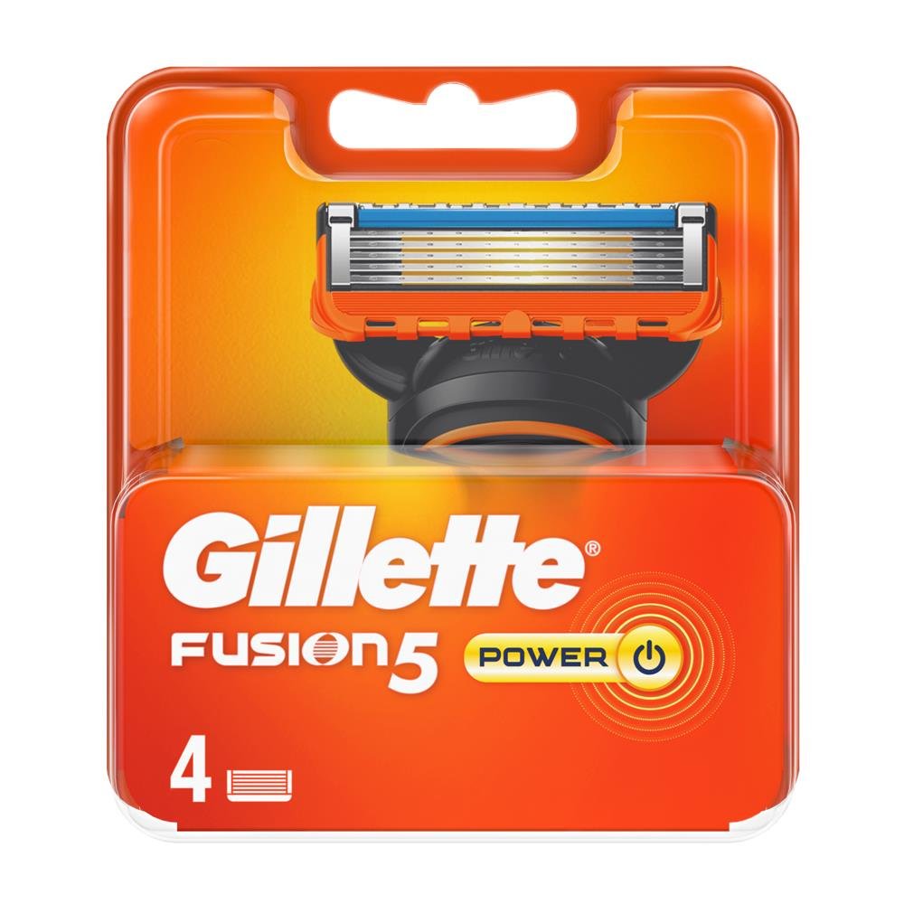 Gillette Fusion Power 5 Blades X4