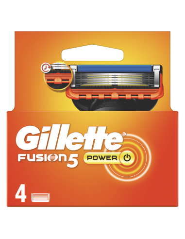 Gillette Fusion Power 5 Blades X4 - Image 2
