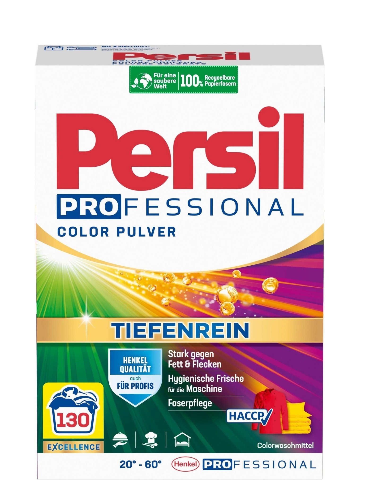 Persil Professional 7.8kg 130sc Color Powder Detergent - Image 2