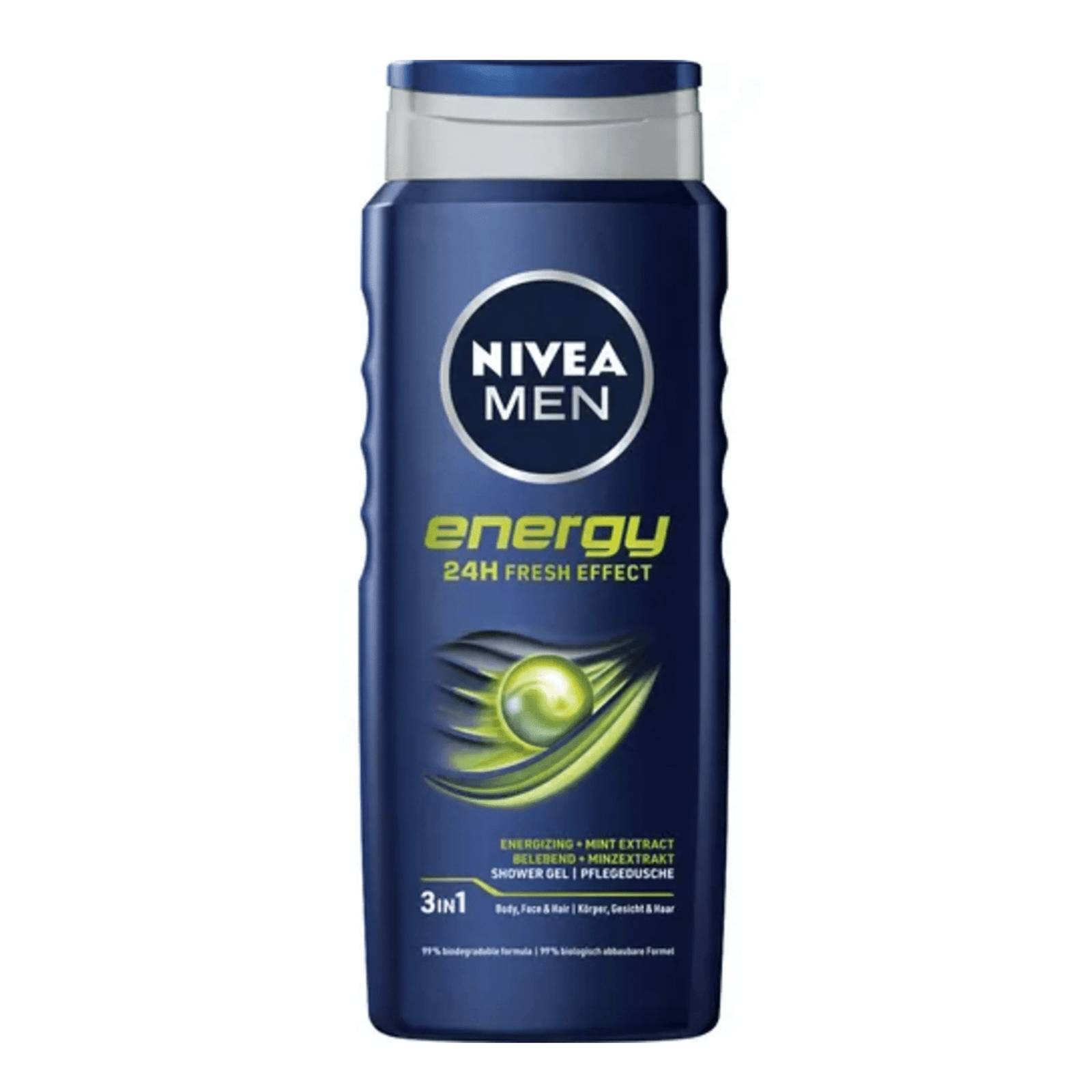 Nivea Men Shower Gel 500ml Energy 3in1