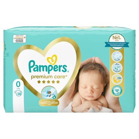 Pampers 0 Premium Care <3kg 30copa