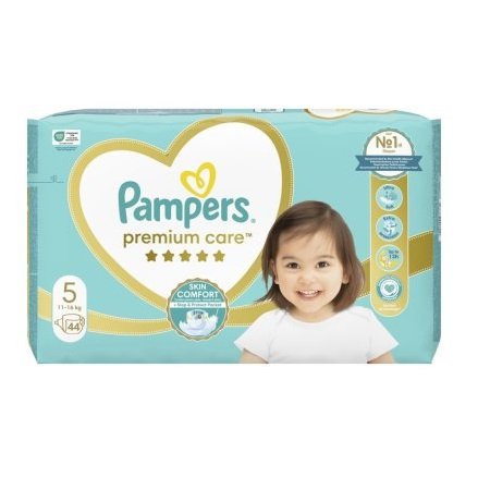 Pampers 5 Premium Care 11-16kg 44copa
