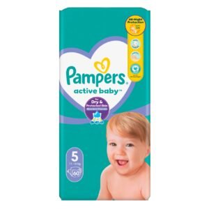 Pampers 5 JB Active Baby 11-16kg 60copa