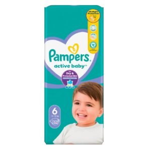 Pampers 6 JB Active Baby 13-18kg 52copa