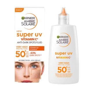 Garnier Ambre Solaire Super UV Vitamin C Anti-Dark Spots Fluid SPF50+ 40ml