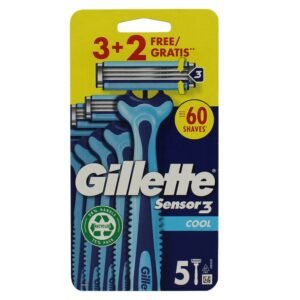 Gillette Sensor 3 Cool 3+2 Razor