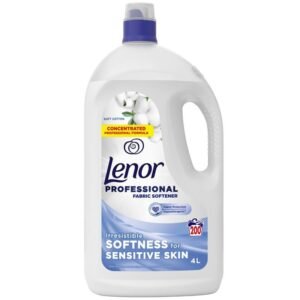 Lenor Professional Soft Cotton Sensitive 4Lit 200sc Fabric Softener