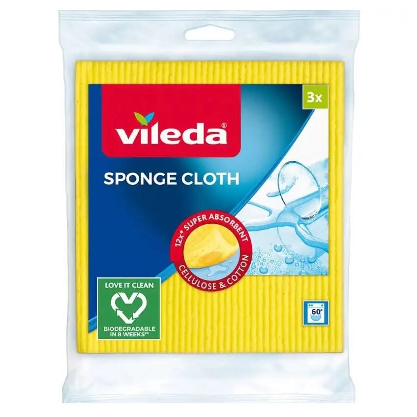 Vileda Leckë Sfungjeri 3copë