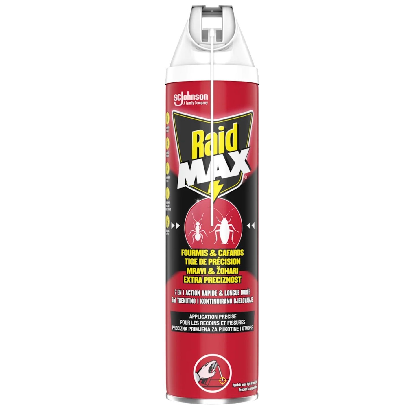 Raid Max 2in1 Anti-Crawling Insect Foam 400ml