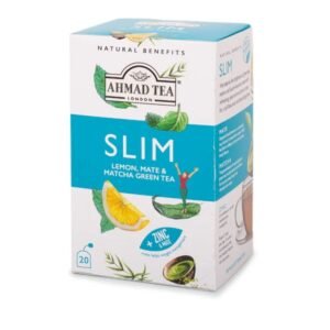 Ahmad Tea Slim Lemon, Mate & Matcha Green Tea - 20pcs