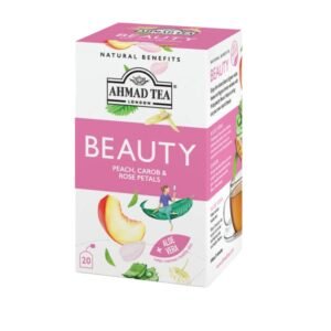 Ahmad Tea Beauty Peach, Carob & Rose Petals - 20pcs