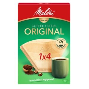 Melitta Original 1x4 Coffee Filters - 80pcs