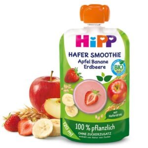 HiPP Oat Smoothie Apple Banana Strawberry 120ml