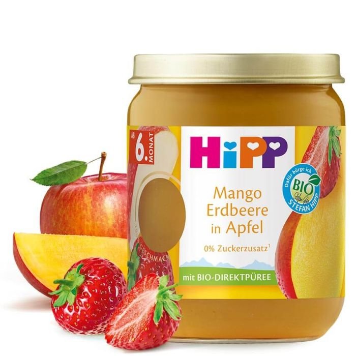HiPP 6. Mango Strawberry in Apple 160g