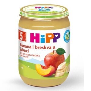 HiPP 5. Banana with Peach and Apple 190g