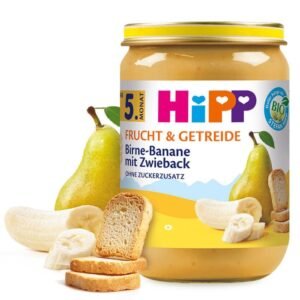 HiPP 5. Fruit & Grain Pear-Banana with Rusk 190g