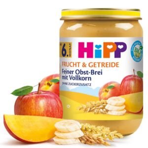 HiPP 6. Fine Fruits with Whole-meal Cereal 190g