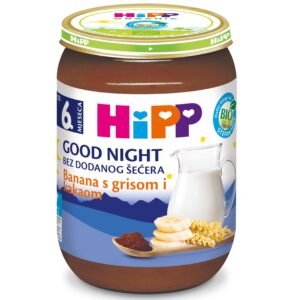 HiPP 6. Milk Porridge with Banana and Cocoa 190g