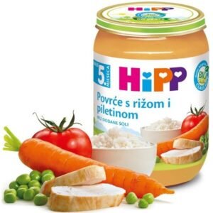 HiPP 5. Vegetable Rice with Organic Chicken 190g