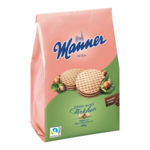 Manner Cocoa and Hazelnut Cream Tartlets 400g
