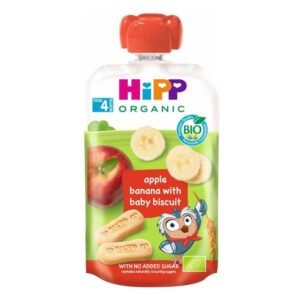 HiPP 4. Apple Banana with Baby Biscuit 100ml