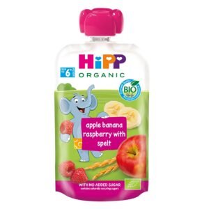 HiPP 6. Apple Banana Raspberry with Spelt 100ml