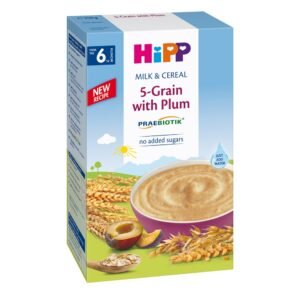 HiPP 6. Milk&Cereal 5-Grain with Plum 200g