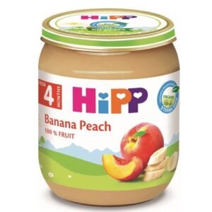 HiPP 4. Banana Peach 125g
