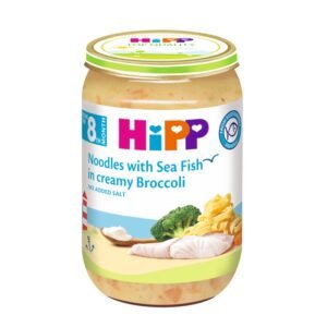 HiPP 8. Noodles with Sea Fish in creamy Broccoli 220g