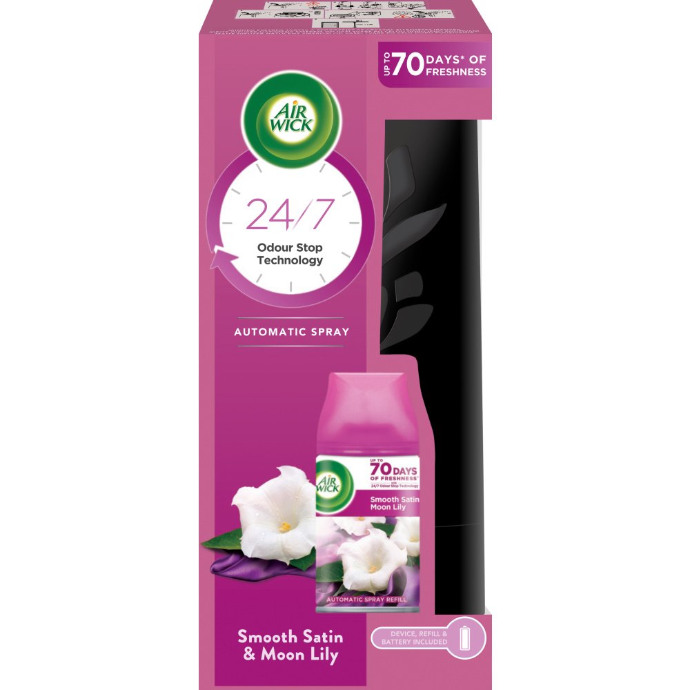 Air Wick AutoSpray Smooth Satin & Moon Lily