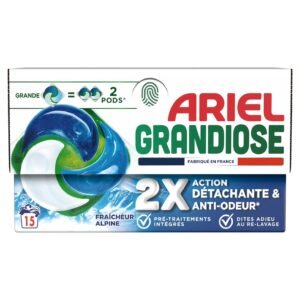 Ariel Grandiose Alpine 15 Detergent Pods 544.5gr