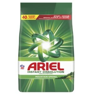 Ariel Mountain Spring 2.6kg 40sc Detergent Powder