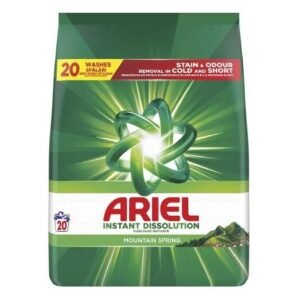 Ariel Mountain Spring 1.3kg 20sc Detergent Powder
