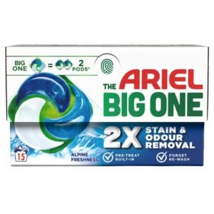 Ariel Grandiose Alpine 15 Detergent Pods 544.5gr